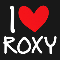 I Love Roxy Name Personalized Girl Woman Bff Friend Heart Flannel Shirt | Artistshot