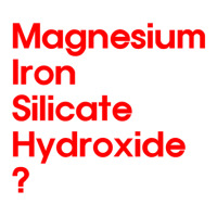 Magnesium Iron Silicate Hydroxide In Red Sticker | Artistshot