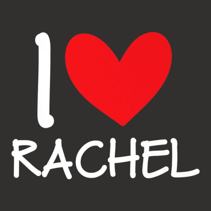 I Love Rachel Name Personalized Girl Woman Bff Friend Heart Champion Hoodie | Artistshot