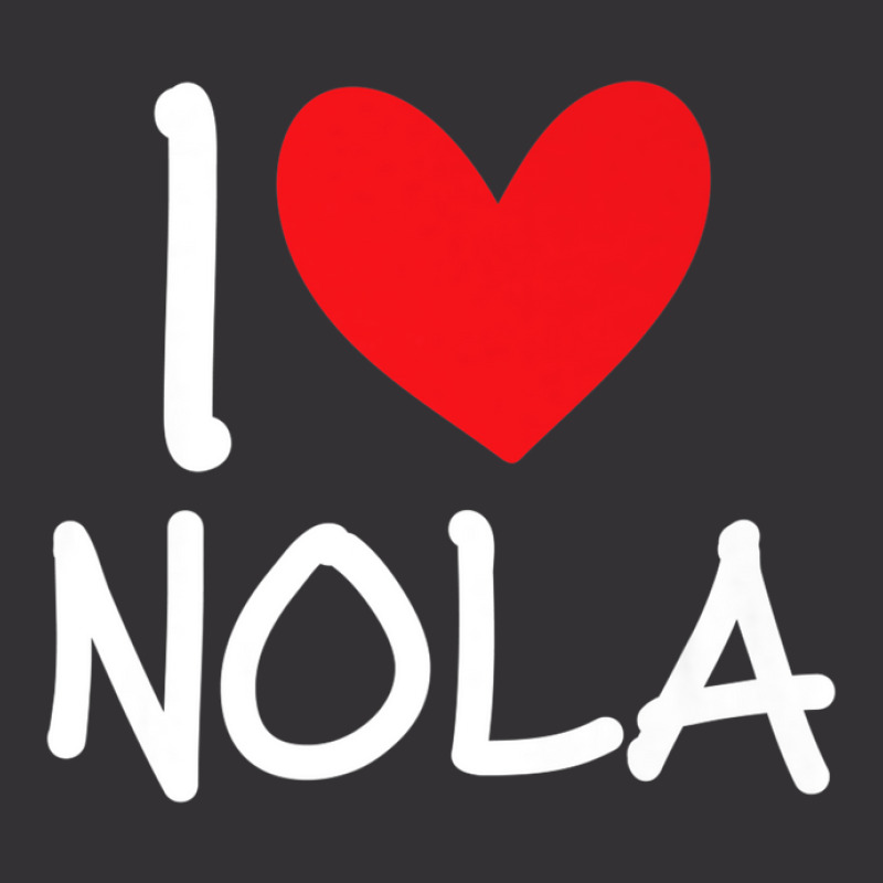 I Love Nola Name Personalized Girl Woman Bff Friend Heart Vintage Short | Artistshot