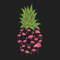 Pineapple Flamingo Ladies Polo Shirt | Artistshot