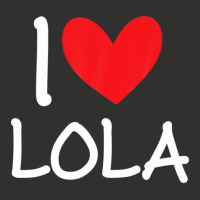 I Love Lola Name Personalized Girl Woman Bff Friend Heart Champion Hoodie | Artistshot