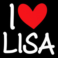 I Love Lisa Name Personalized Girl Woman Bff Friend Heart Pocket T-shirt | Artistshot