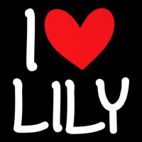 I Love Lily Name Personalized Girl Woman Bff Friend Heart Long Sleeve Shirts | Artistshot