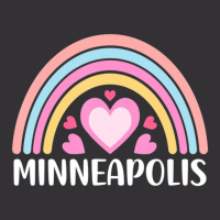 Limited Edition Minneapolis Minnesota Rainbow Vintage Hoodie | Artistshot