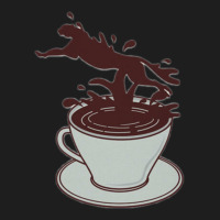 Coffee Cheater Fancy Deal Digital Art Graphic Vector T Classic T-shirt | Artistshot