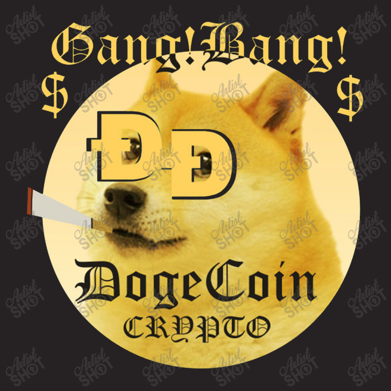 Dogecoin Crypto Gang! Bang! Vintage Cap | Artistshot