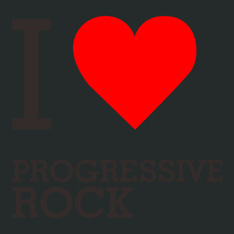 I Love Progressive Rock Women's Triblend Scoop T-shirt by DannyJones | Artistshot