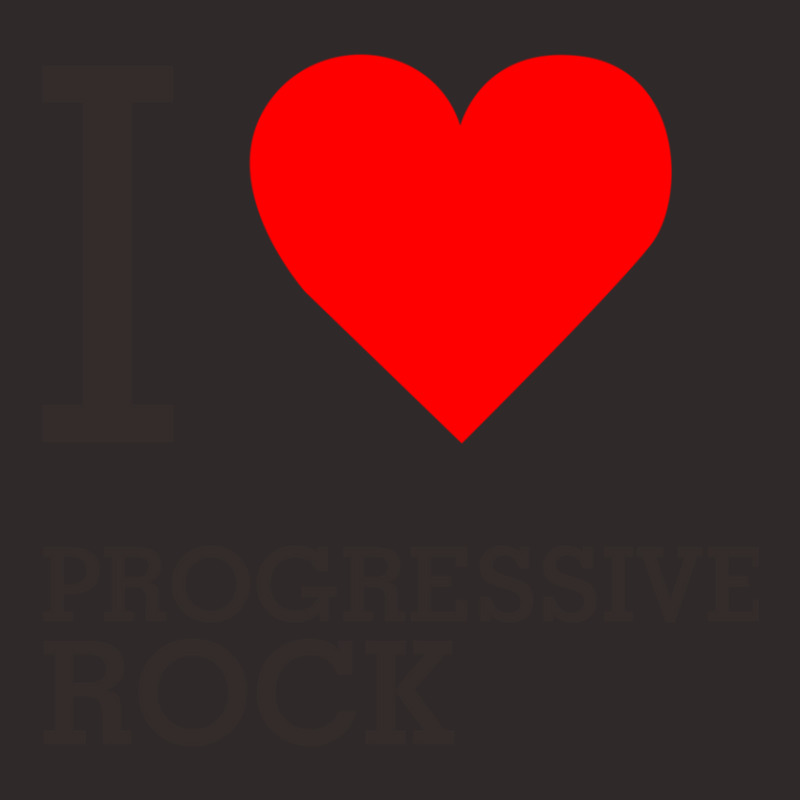 I Love Progressive Rock Racerback Tank by DannyJones | Artistshot