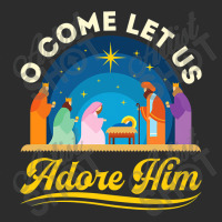 O Come Let Us Adore Him Christmas Nativity Jesus Christian Exclusive T-shirt | Artistshot