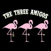 The Three Amigos Flamingos With Tequila Salt Lime T-shirt Zipper Hoodie | Artistshot