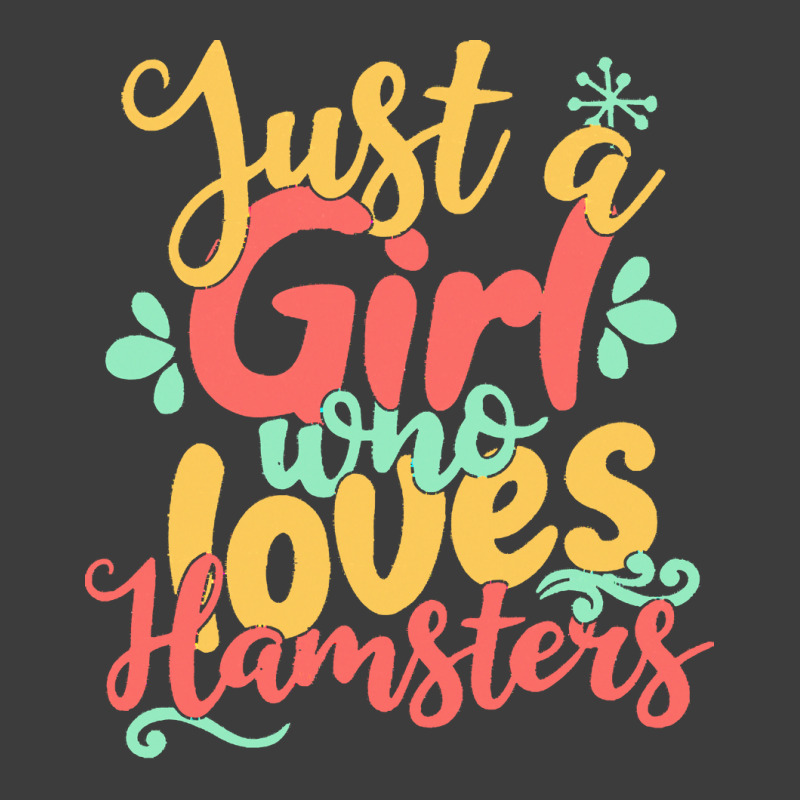 Just A Girl Who Love T  Shirt Just A Girl Who Loves Hamsters Gift Prod Men's Polo Shirt by theodora67935 | Artistshot