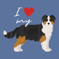 I Love My Black & Tan Australian Shepherd Dog Lover Lightweight Hoodie | Artistshot