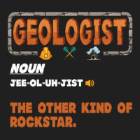 Geologist Definition Shirt Funny Geoscience Rock Hunting Ladies Polo Shirt | Artistshot