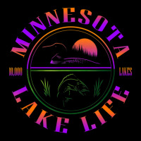 Hot Trend Minnesota Lake Life With Loon, Walleye, And Sunset Maternity Scoop Neck T-shirt | Artistshot