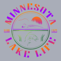 Hot Trend Minnesota Lake Life With Loon, Walleye, And Sunset Tank Dress | Artistshot