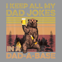 Fathers Day Dad Bod I Keep All My Dad Jokes In A Dad-a-base Women's V-neck T-shirt | Artistshot