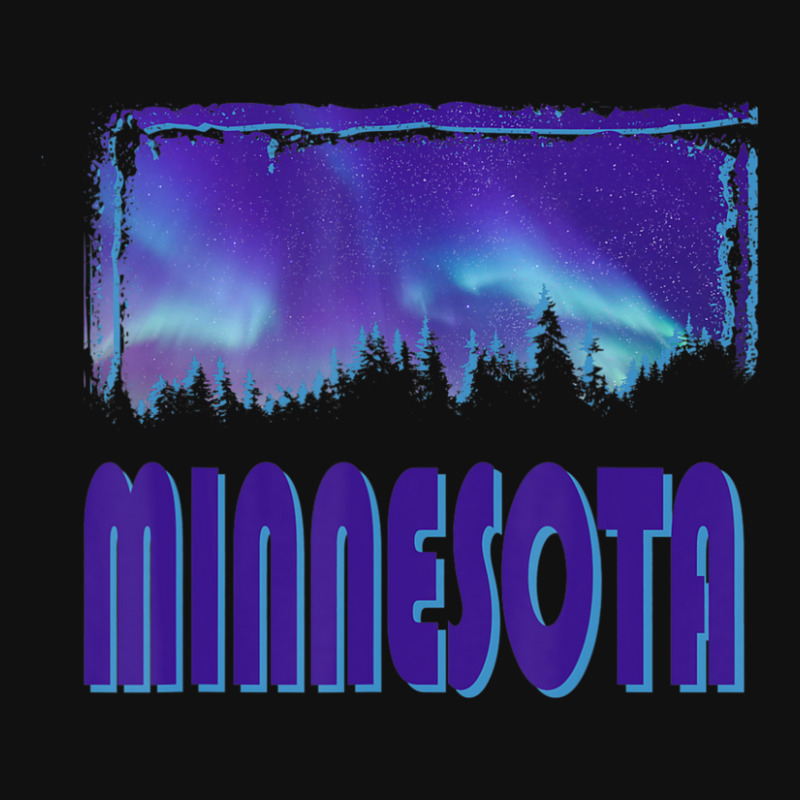 Trending Minnesota Northern Lights Aurora Borealis Night Stars Graphic Youth T-shirt | Artistshot