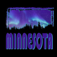 Trending Minnesota Northern Lights Aurora Borealis Night Stars Pocket T-shirt | Artistshot