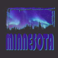 Trending Minnesota Northern Lights Aurora Borealis Night Stars Vintage Hoodie | Artistshot