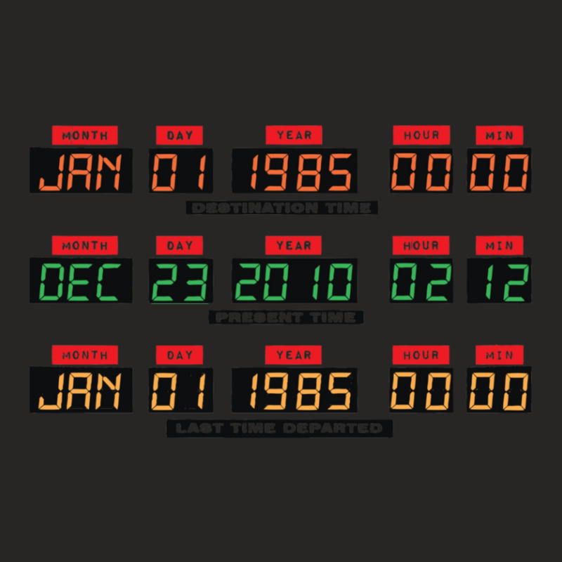 Back To The Future Delorean Time Travel Console Ladies Fitted T-Shirt by LakeshaHughlett | Artistshot