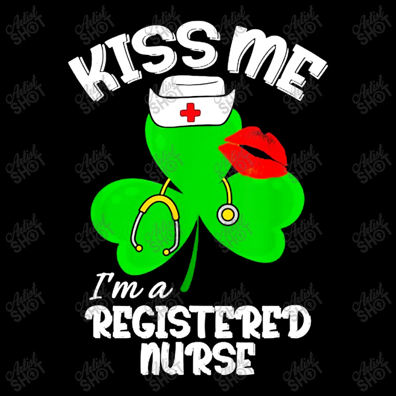 Funny Shamrock Im A Registered Nurse St Patricks Day Lucky Women's V-neck T-shirt | Artistshot