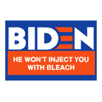 Biden He Wont Inject You With Bleach Active  Red Crewneck Sweatshirt | Artistshot