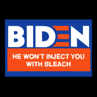 Biden He Wont Inject You With Bleach Active  Red Men's Long Sleeve Pajama Set | Artistshot