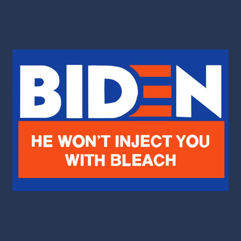 Biden He Wont Inject You With Bleach Active  Red Men Denim Jacket | Artistshot