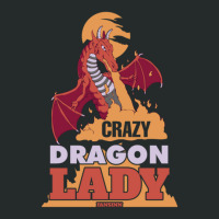 Crazy Dragon Lady 41 Women's Triblend Scoop T-shirt | Artistshot