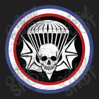 Parachute Skull Bat Infantry Airborne Regiment Patch Premium Ladies Polo Shirt | Artistshot