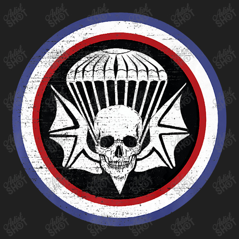 Parachute Skull Bat Infantry Airborne Regiment Patch Premium Ladies Polo Shirt by thuhuong | Artistshot