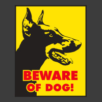 Beware Of Dog Warning Signs Jack Russell Terrier Poster 80s Men's Polo Shirt | Artistshot