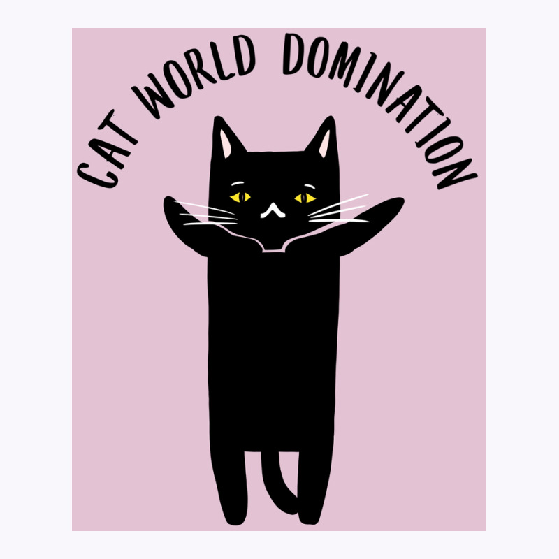 Cat World Domination Poster Hipster Tank Top by irokwegneemt | Artistshot