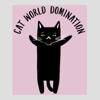 Cat World Domination Poster Hipster V-neck Tee | Artistshot