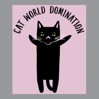 Cat World Domination Poster Hipster Unisex Hoodie | Artistshot