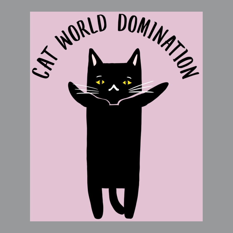 Cat World Domination Poster Hipster Unisex Hoodie by irokwegneemt | Artistshot