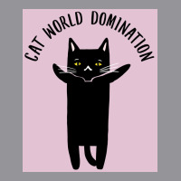 Cat World Domination Poster Hipster Men's 3/4 Sleeve Pajama Set | Artistshot