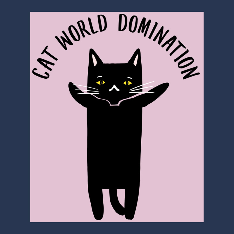 Cat World Domination Poster Hipster Men Denim Jacket by irokwegneemt | Artistshot