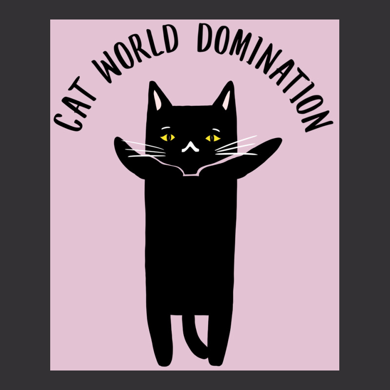 Cat World Domination Poster Hipster Vintage Hoodie by irokwegneemt | Artistshot