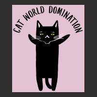 Cat World Domination Poster Hipster Champion Hoodie | Artistshot