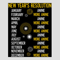 Funny Kawaii Anime Animation Love New Years Resolution 2022 Poster Gir V-neck Tee | Artistshot