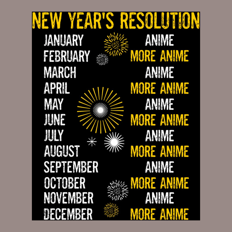 Funny Kawaii Anime Animation Love New Years Resolution 2022 Poster Gir Vintage T-shirt | Artistshot