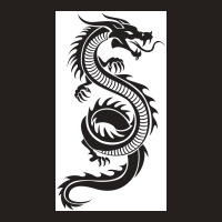 Chinese Dragon Black And White Poster Love Tank Top | Artistshot