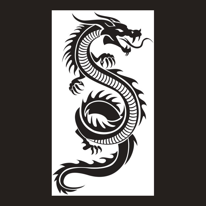 Chinese Dragon Black And White Poster Love Tank Top | Artistshot