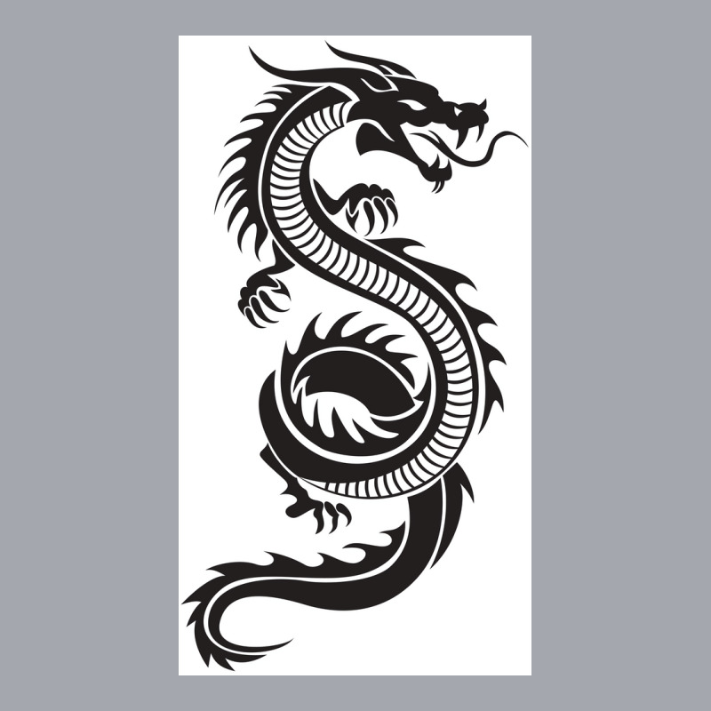 Chinese Dragon Black And White Poster Love Long Sleeve Shirts | Artistshot