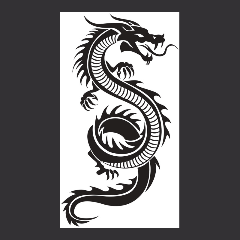 Chinese Dragon Black And White Poster Love Vintage Hoodie | Artistshot