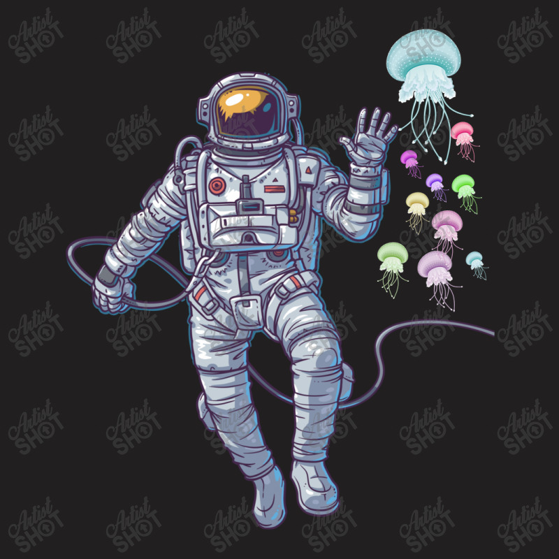 Astronaut Jellyfish T-shirt | Artistshot