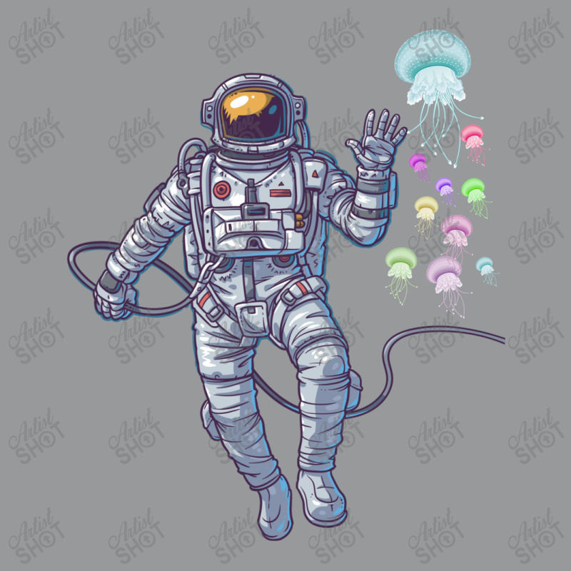 Astronaut Jellyfish Crewneck Sweatshirt | Artistshot