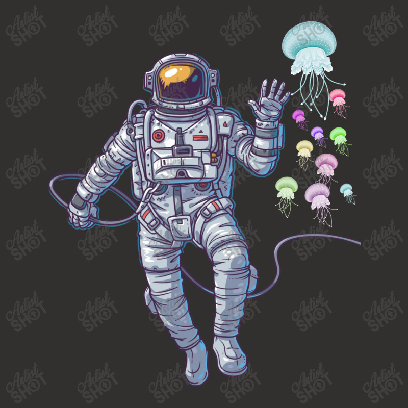 Astronaut Jellyfish Champion Hoodie | Artistshot